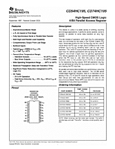 DataSheet CD74HC195 pdf